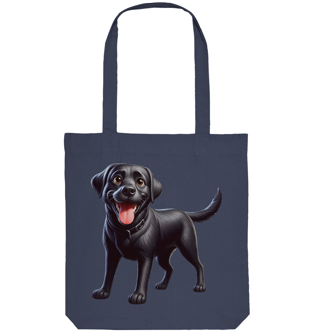 Cartoon Labrador Retreiver - personalisierbar - Organic Tote-Bag