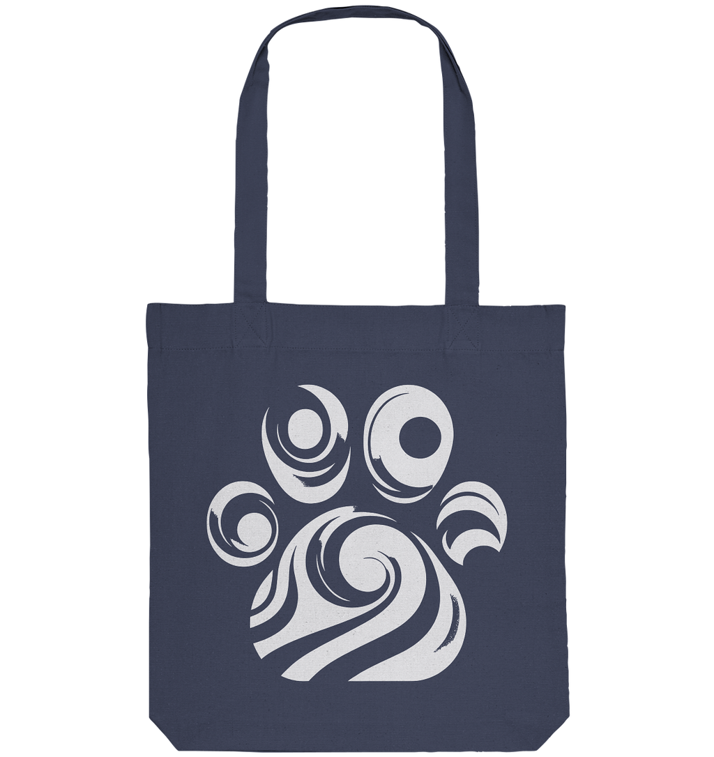 Pfote Design modern und abstrakt - Organic Tote-Bag