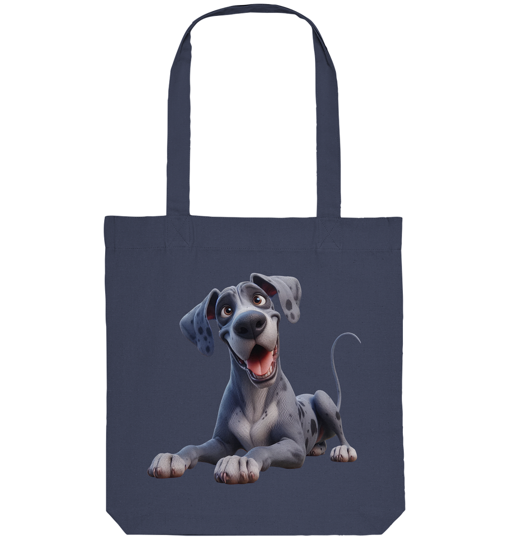 Dänische Dogge - personalisierbar - Organic Tote-Bag