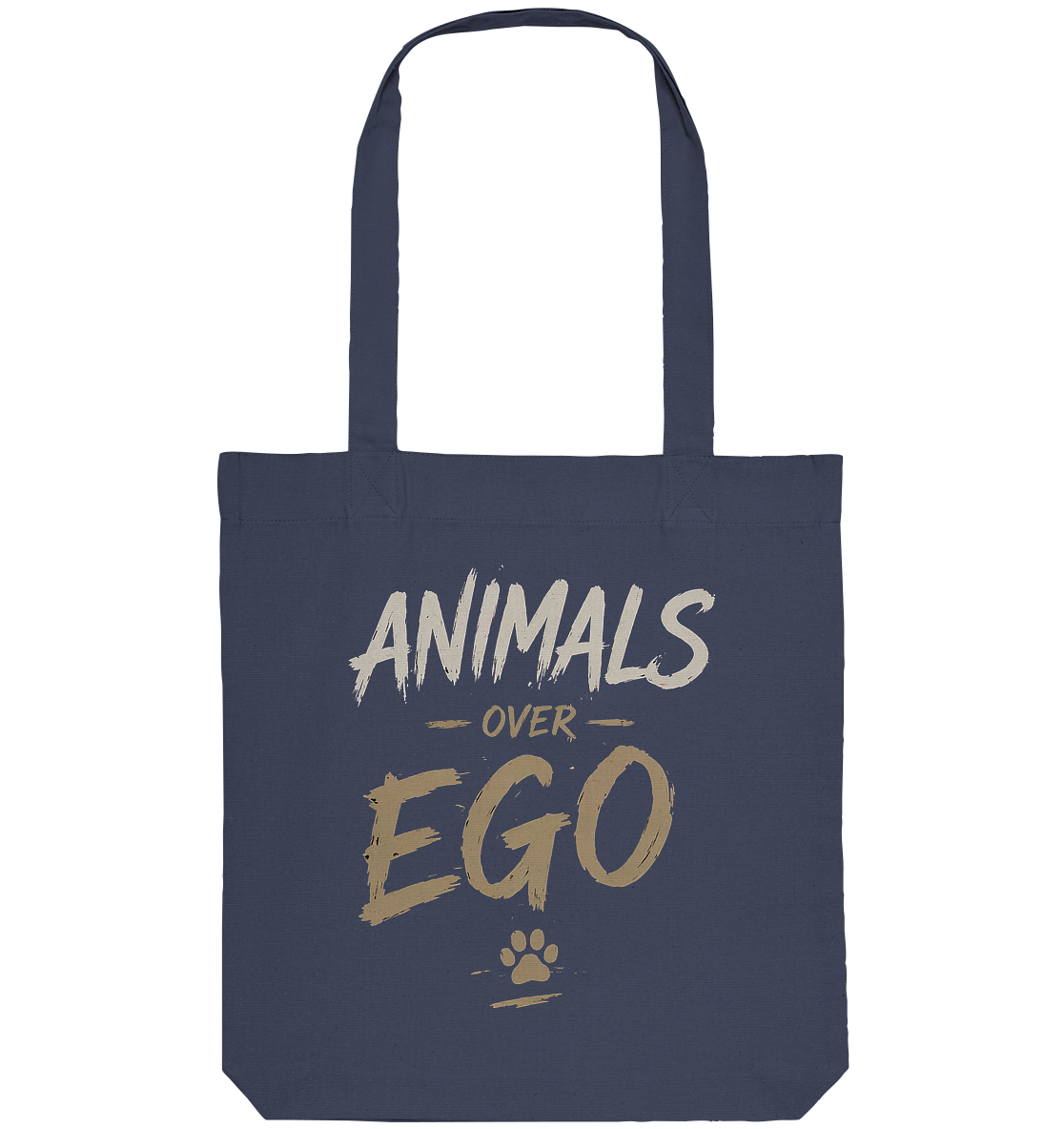 Animals over EGO  - Organic Tote-Bag