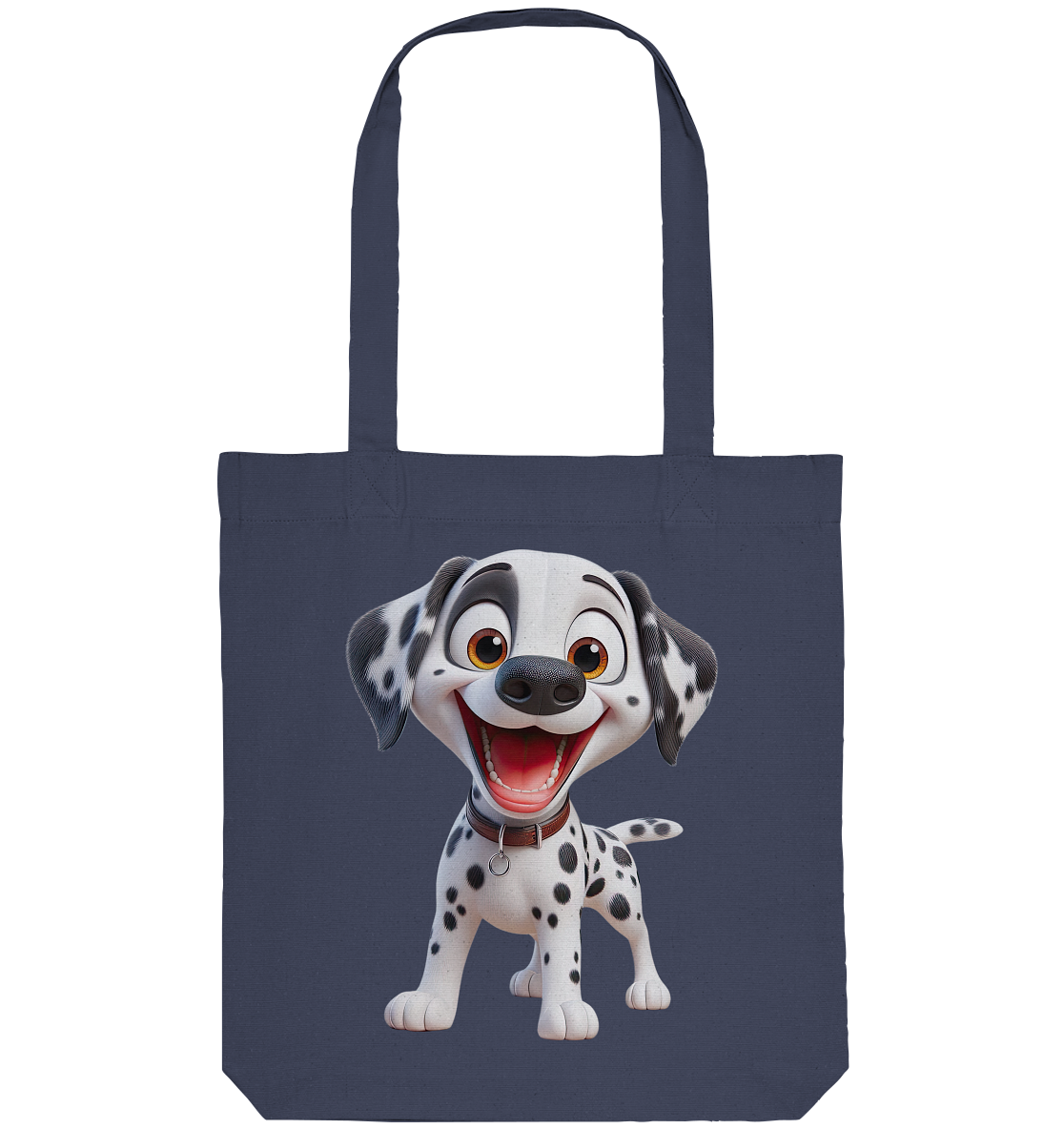 Dalmatina Cartoon - personalisierbar - Organic Tote-Bag