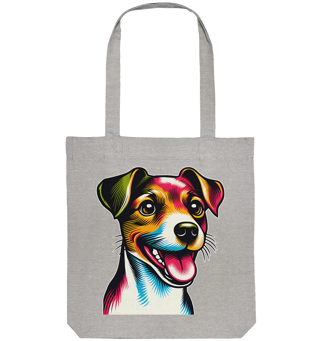 Jack Russell Terrier Pop Art - Organic Tote-Bag