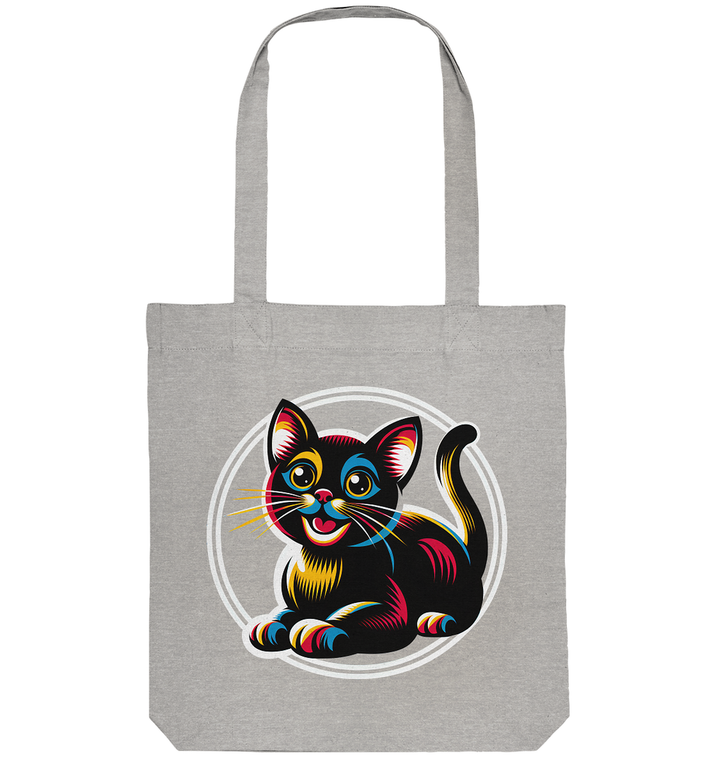 Kätzchen Pop Art - personalisierbar - Organic Tote-Bag
