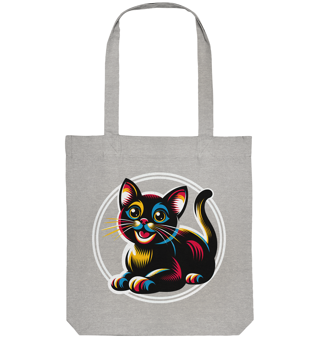 Kätzchen Pop Art - personalisierbar - Organic Tote-Bag