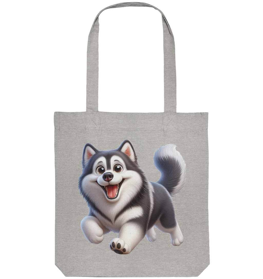 Husky Comic - personalisierbar - Organic Tote-Bag