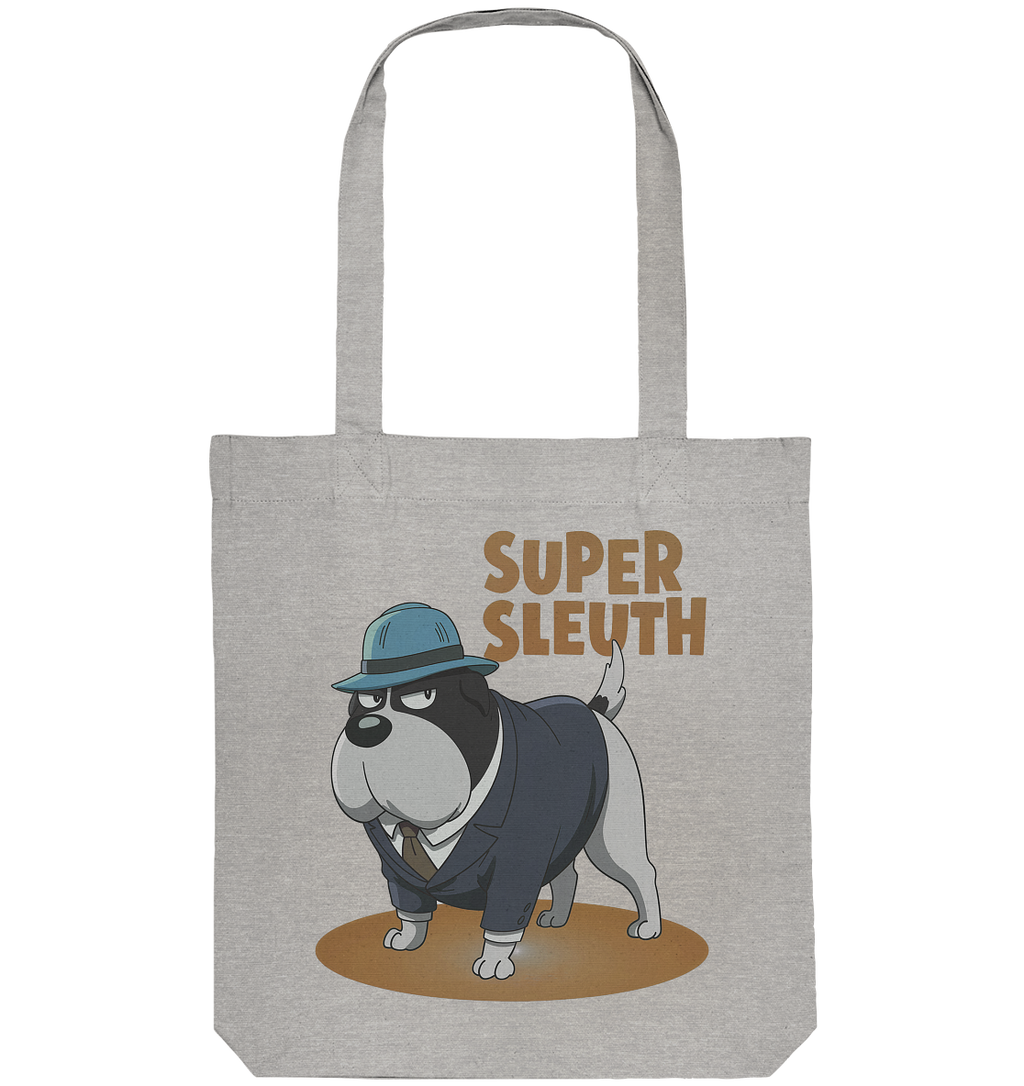 Hund Super Sleuth Detektiv - Organic Tote-Bag
