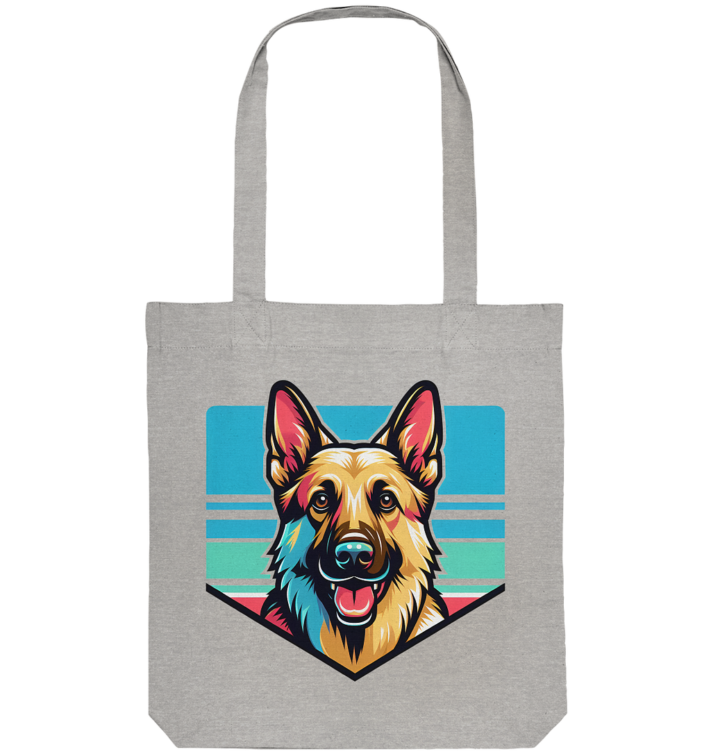 Schäferhund Pop Art - personalisierbar - Organic Tote-Bag