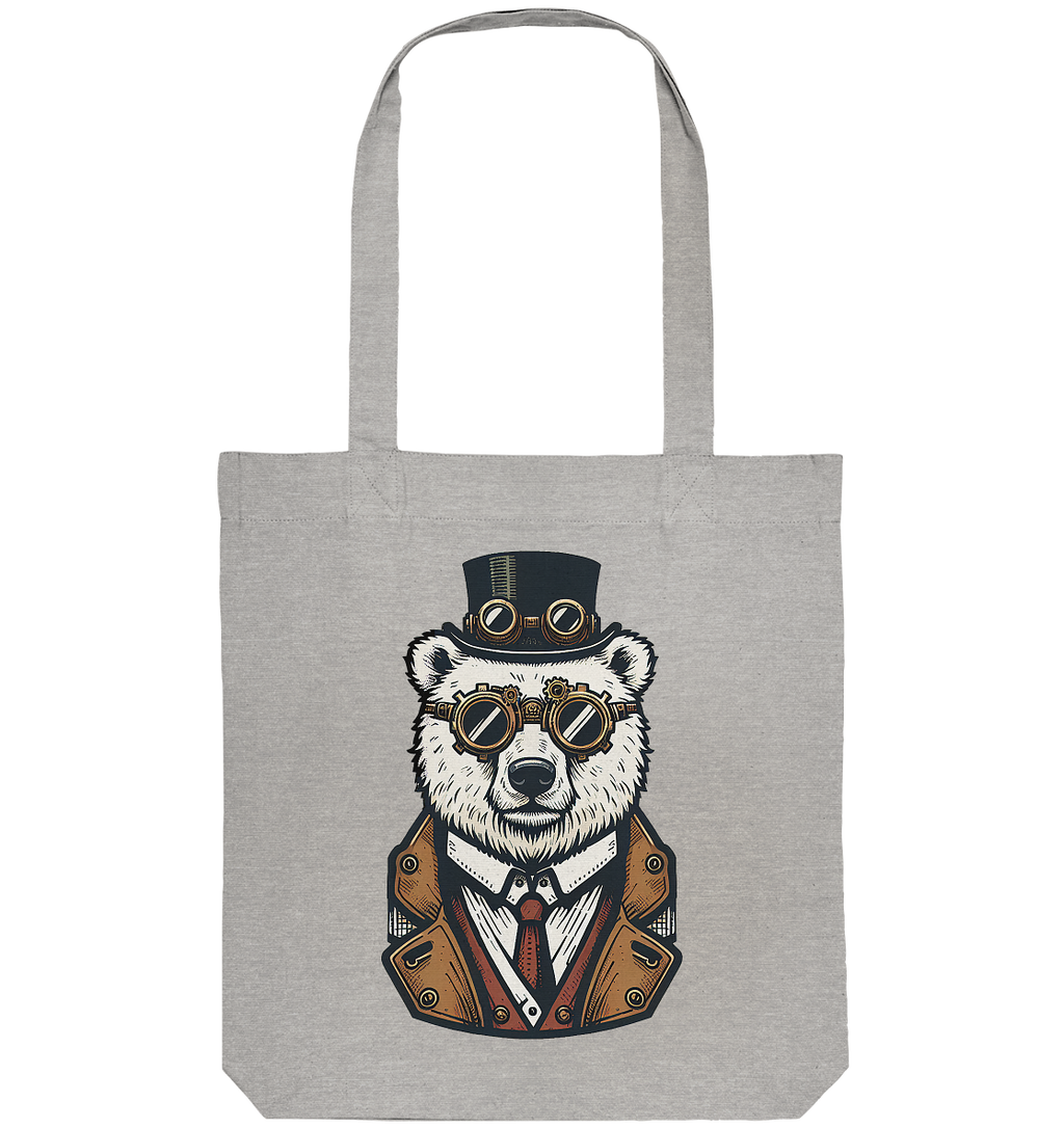 Eisbär Steampunk Polar Bear  - Organic Tote-Bag