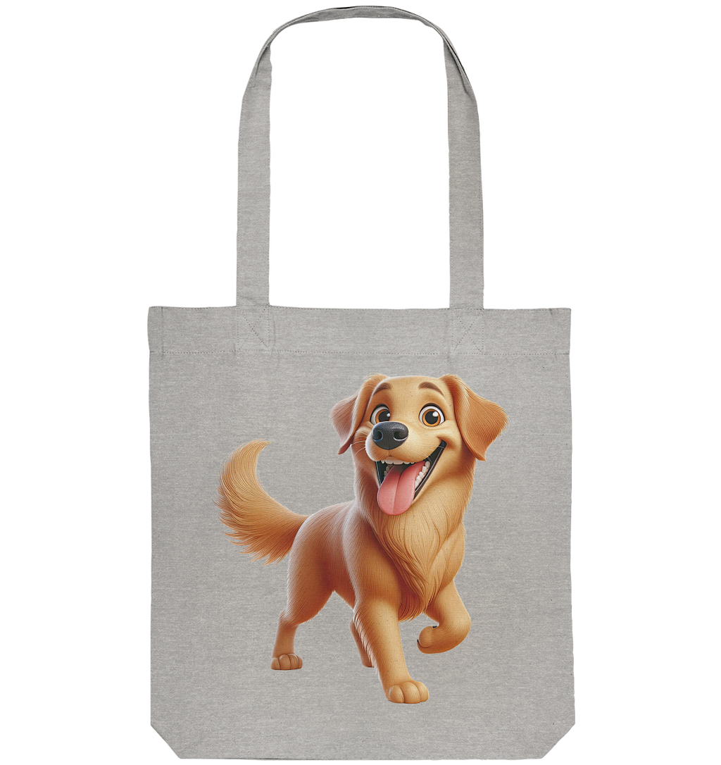 Golden Retriever Comic - personalisierbar - Organic Tote-Bag