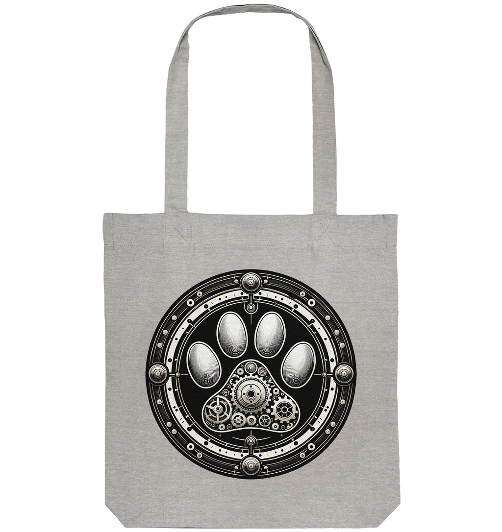 Pfote in Steam Punk Design - Organic Tote-Bag