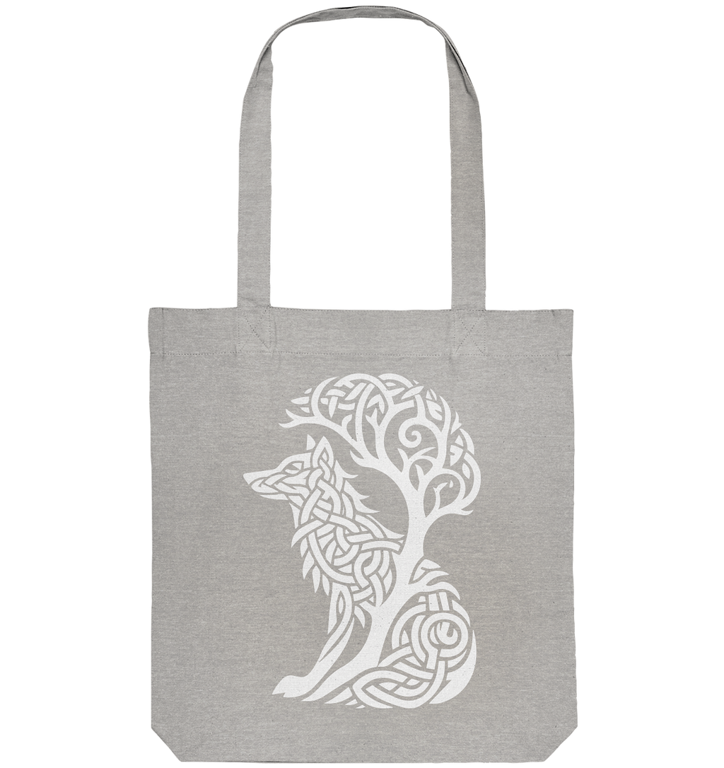 Keltischer Baum des Lebens Hund - Organic Tote-Bag
