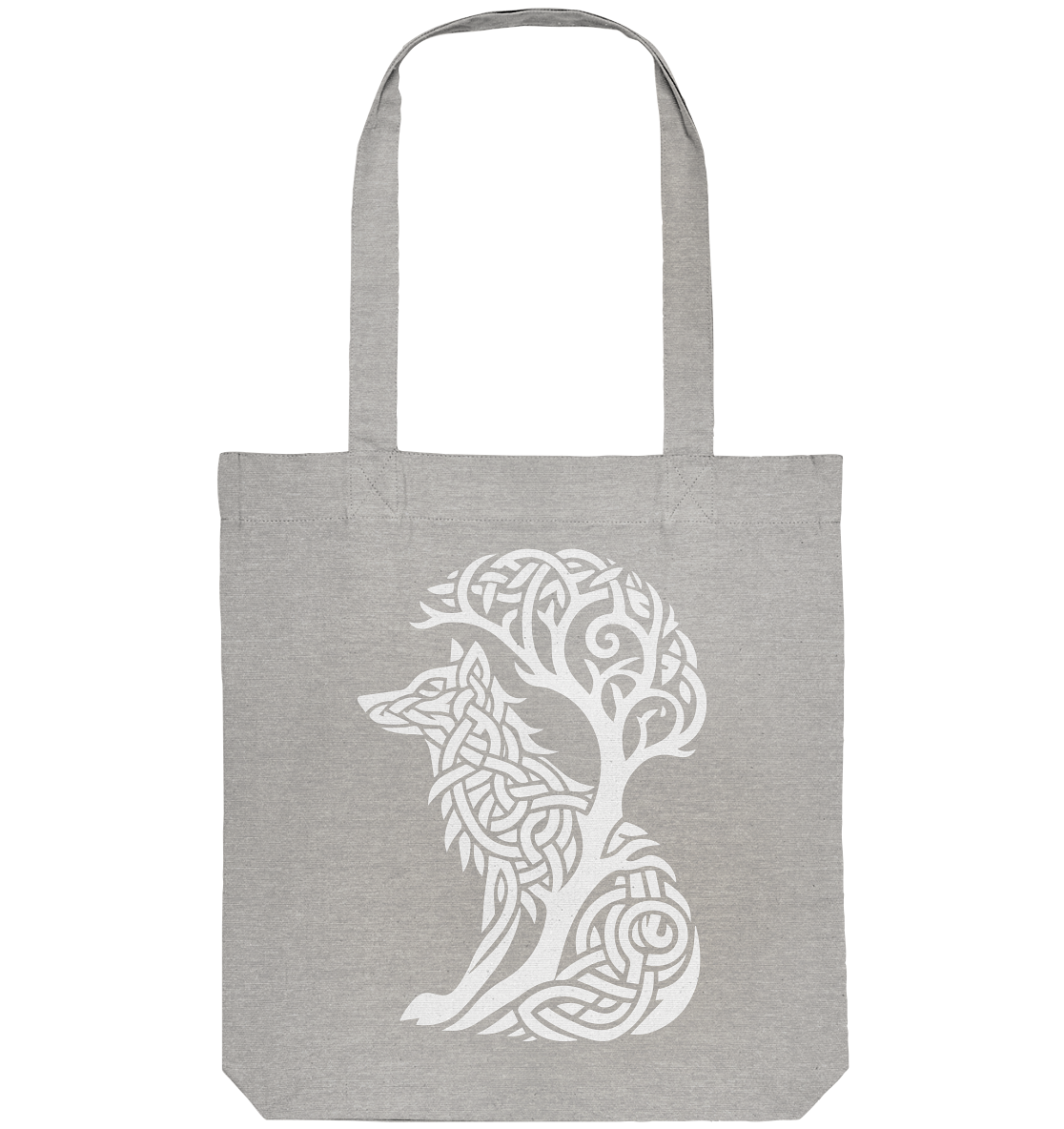 Keltischer Baum des Lebens Hund - Organic Tote-Bag