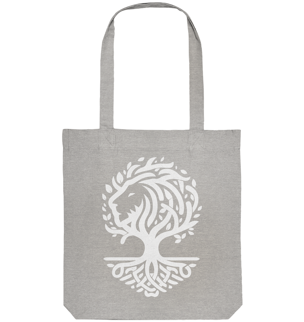 Keltischer Lebensbaum Löwe - Organic Tote-Bag