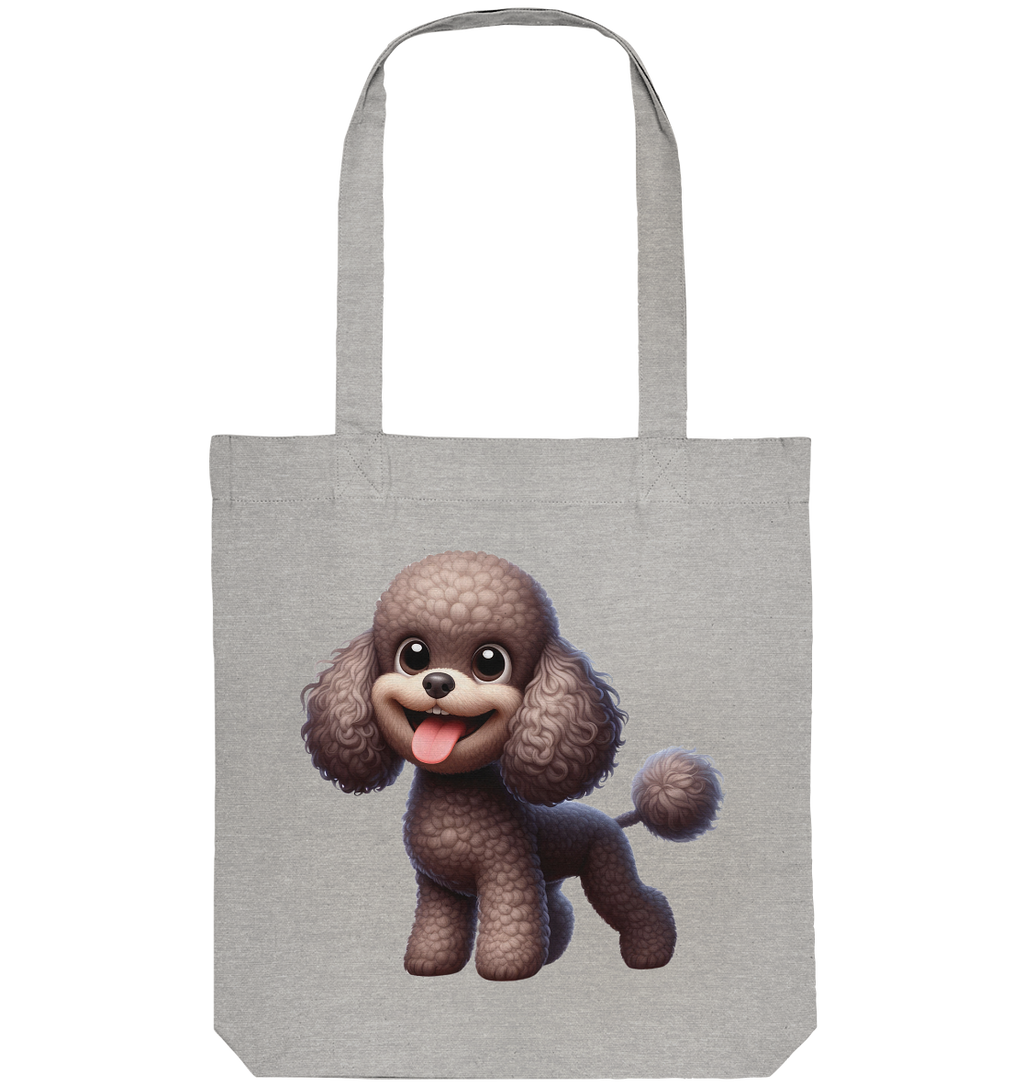Pudel Comic - personalisierbar - Organic Tote-Bag