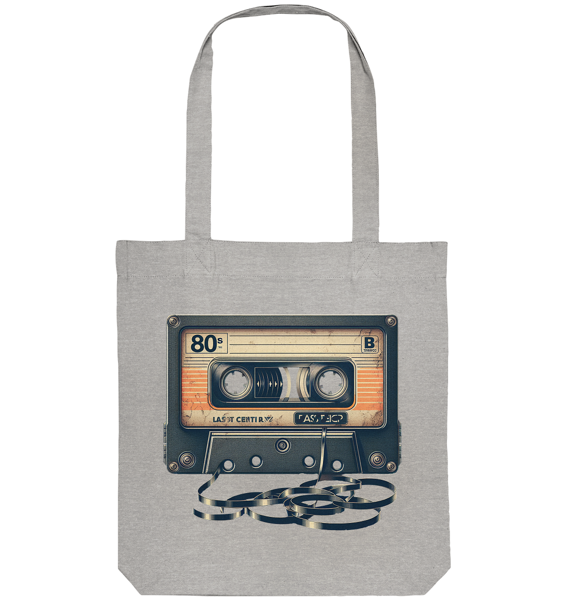 80s Kassettentape - Organic Tote-Bag