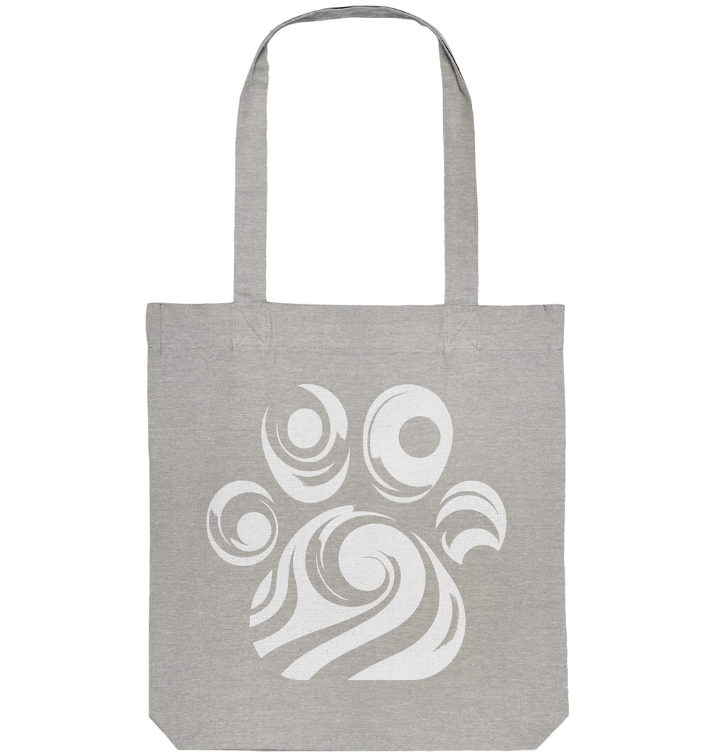 Pfote Design modern und abstrakt - Organic Tote-Bag