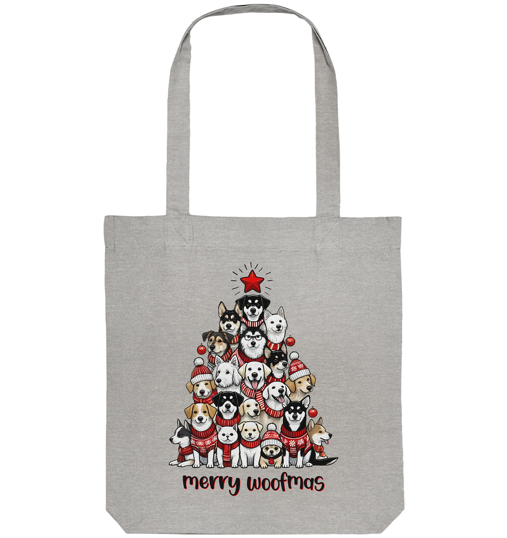 Weihnachten Christmas Hunde Baum Merry Woofmas - Organic Tote-Bag