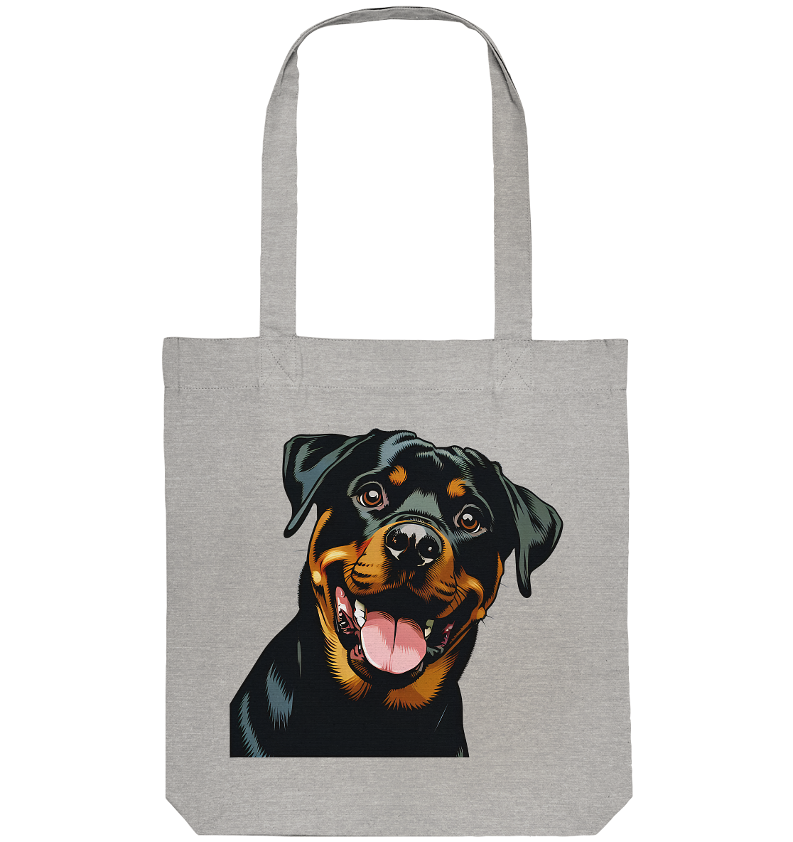 Rottweiler  Comic - personalisierbar - Organic Tote-Bag