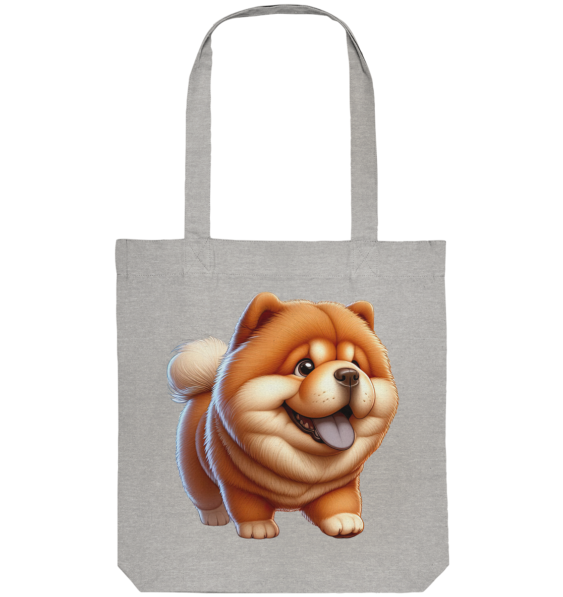 Chow Chow Cartoon Hund - personalisierbar - Organic Tote-Bag