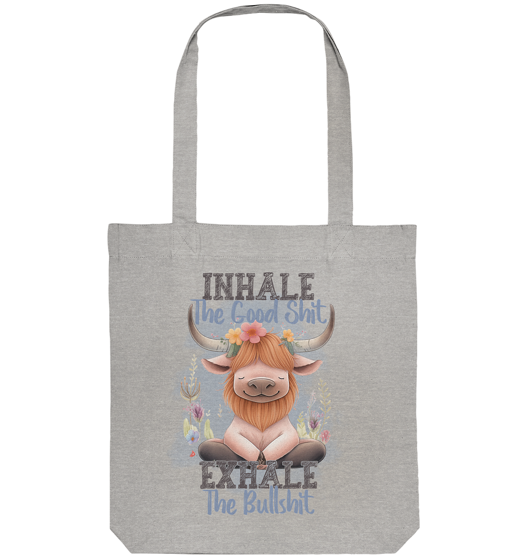 Yoga Highland Kuh - Organic Tote-Bag