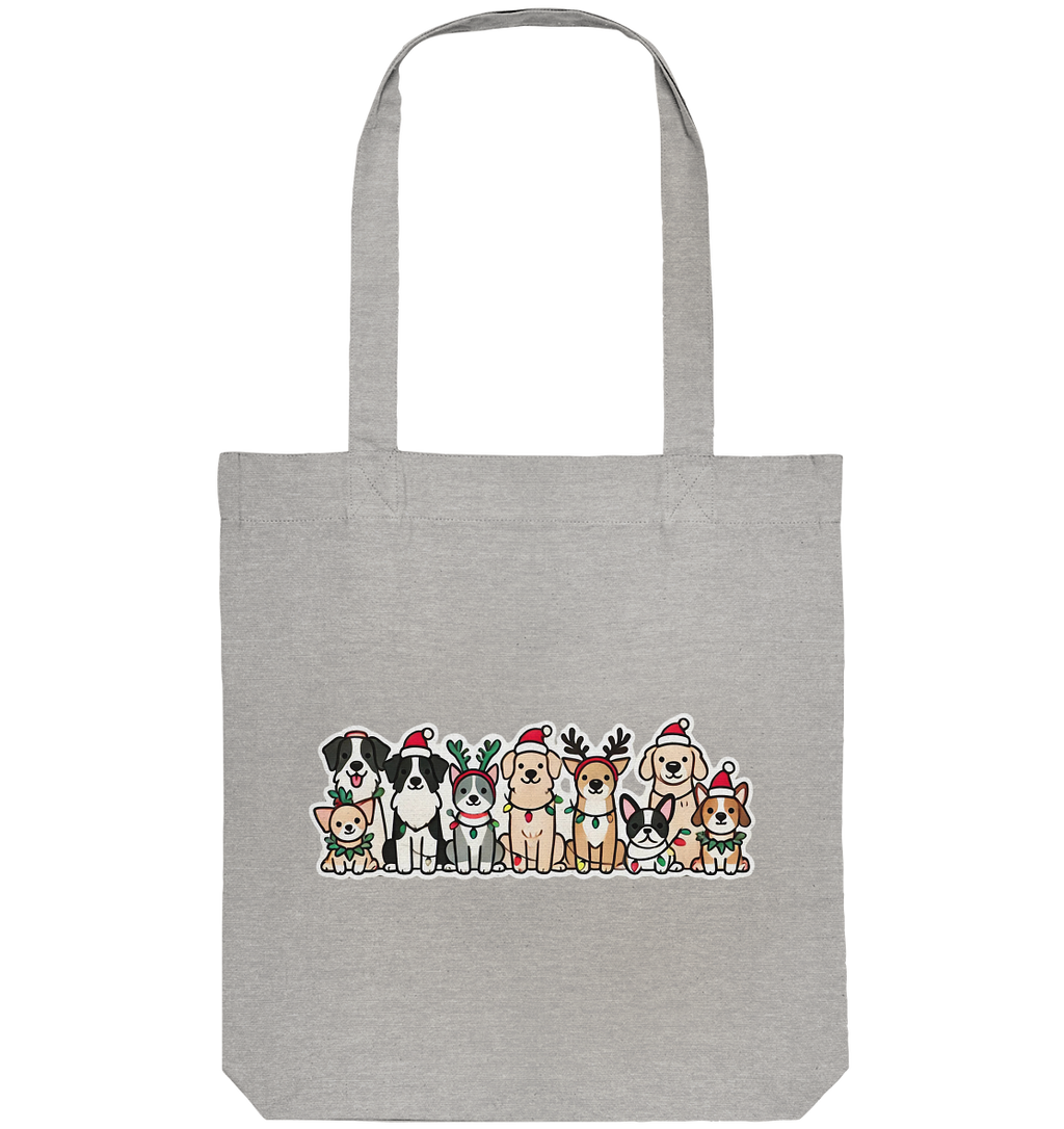 Weihnachten, Christmas Hunde - Organic Tote-Bag