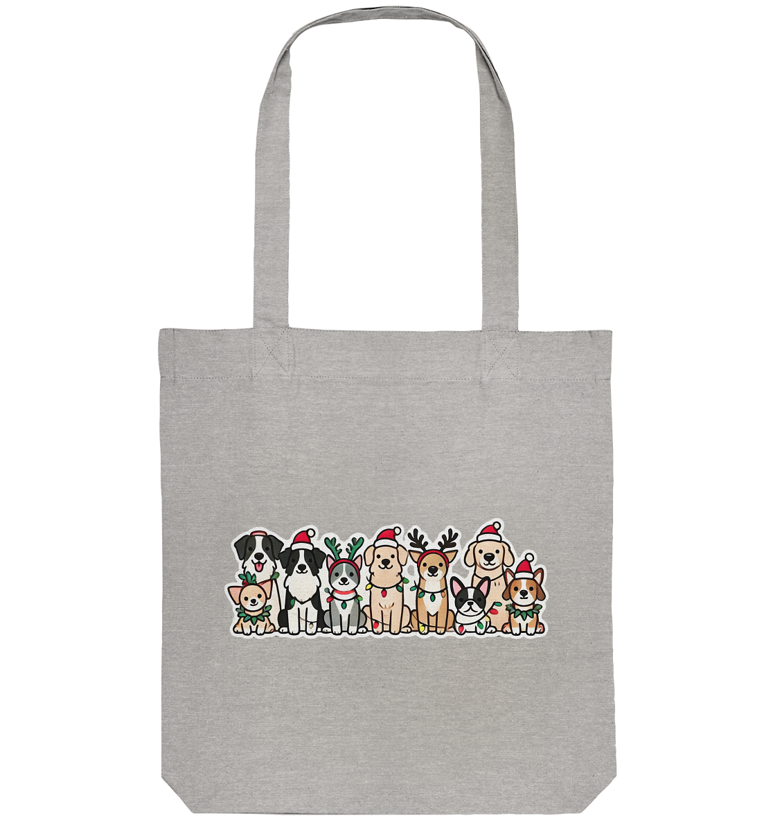 Weihnachten, Christmas Hunde - Organic Tote-Bag