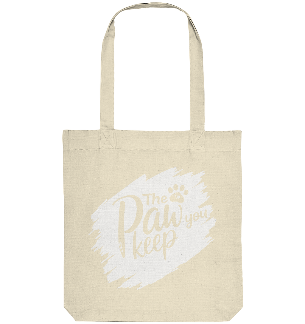 The Paw You Keep - Organic Tote-Bag