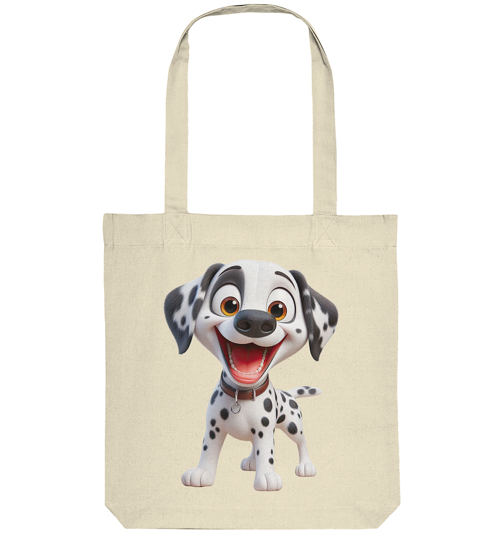 Dalmatina Cartoon - personalisierbar - Organic Tote-Bag
