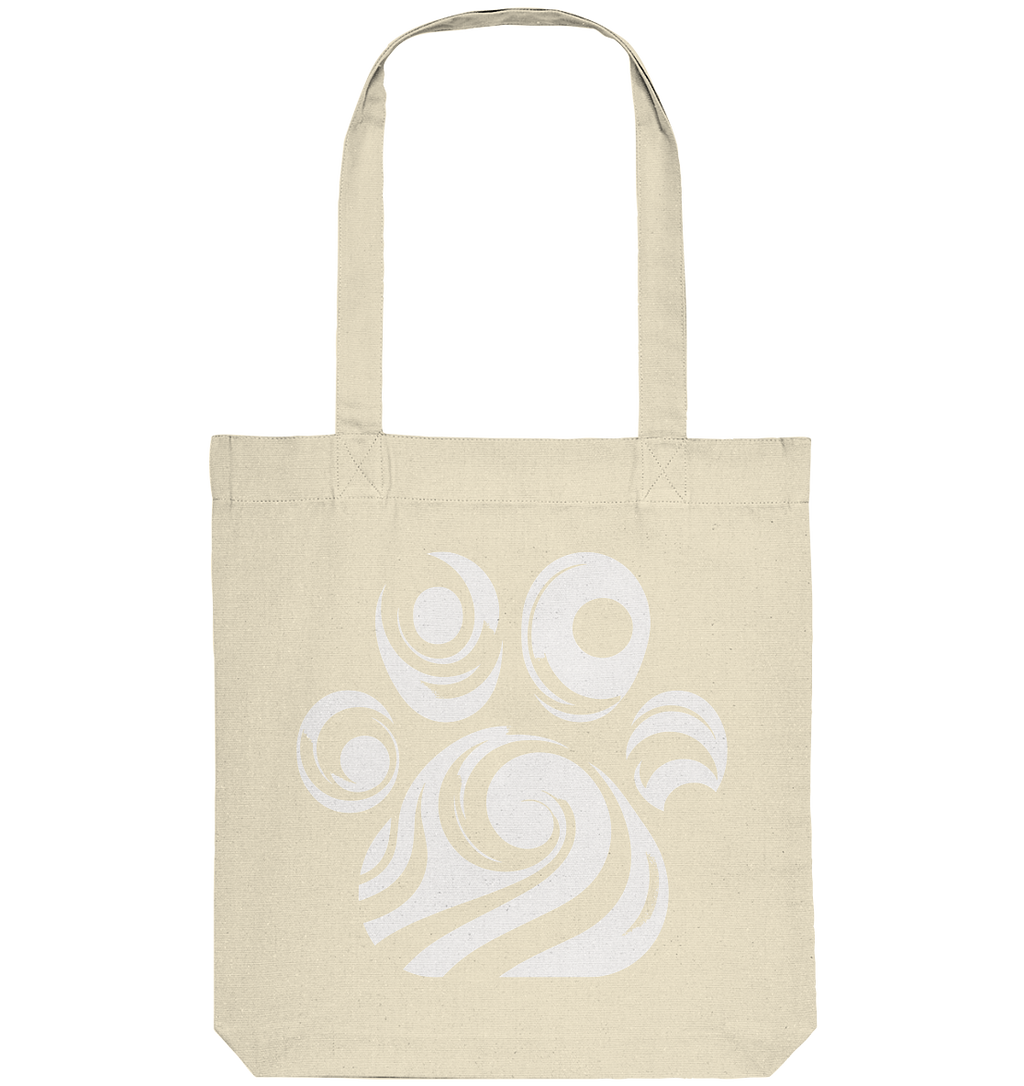 Pfote Design modern und abstrakt - Organic Tote-Bag
