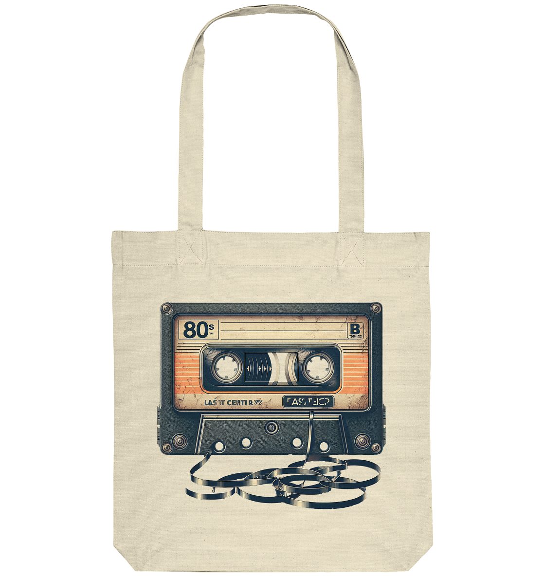 80s Kassettentape - Organic Tote-Bag