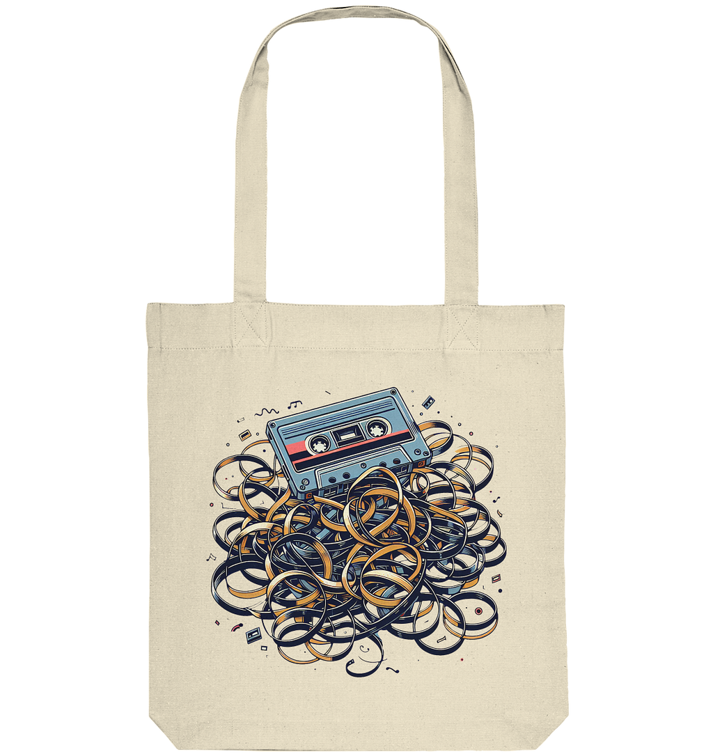 80s Kasettentape - Organic Tote-Bag