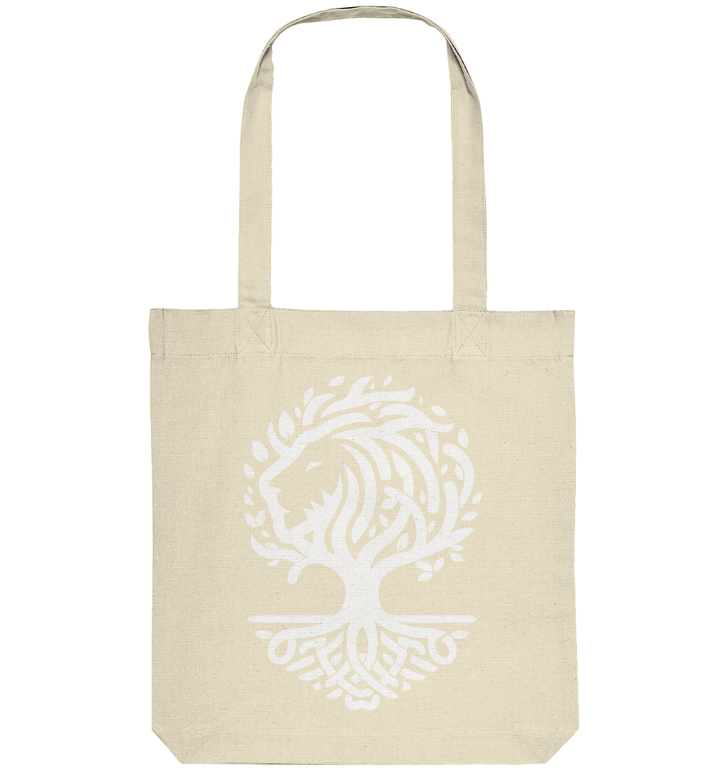 Keltischer Lebensbaum Löwe - Organic Tote-Bag