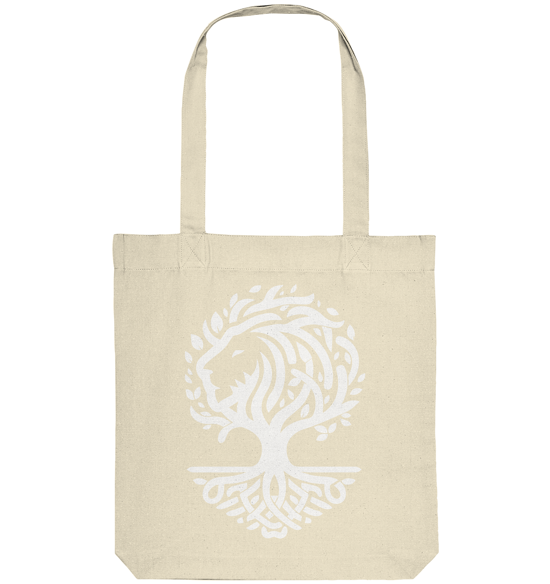Keltischer Lebensbaum Löwe - Organic Tote-Bag