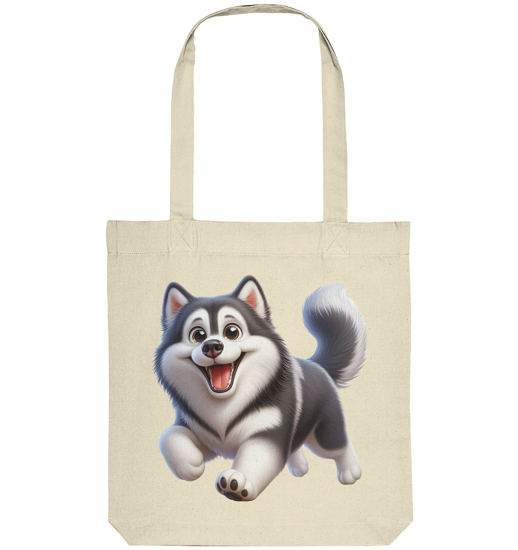 Husky Comic - personalisierbar - Organic Tote-Bag