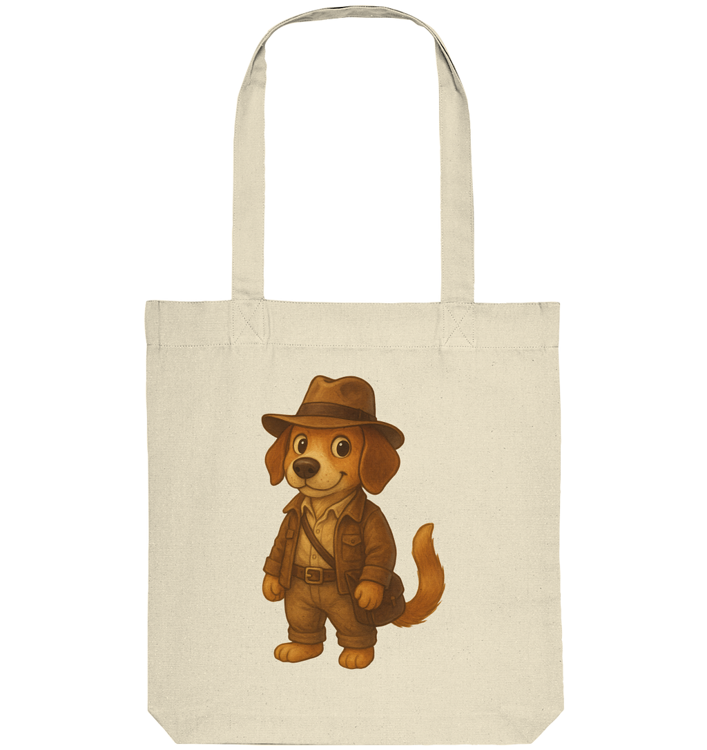 Abenteurer Hunde Cartoon  - Organic Tote-Bag