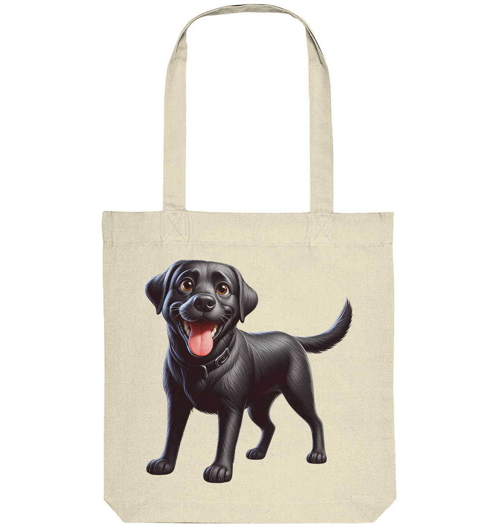 Cartoon Labrador Retreiver - personalisierbar - Organic Tote-Bag