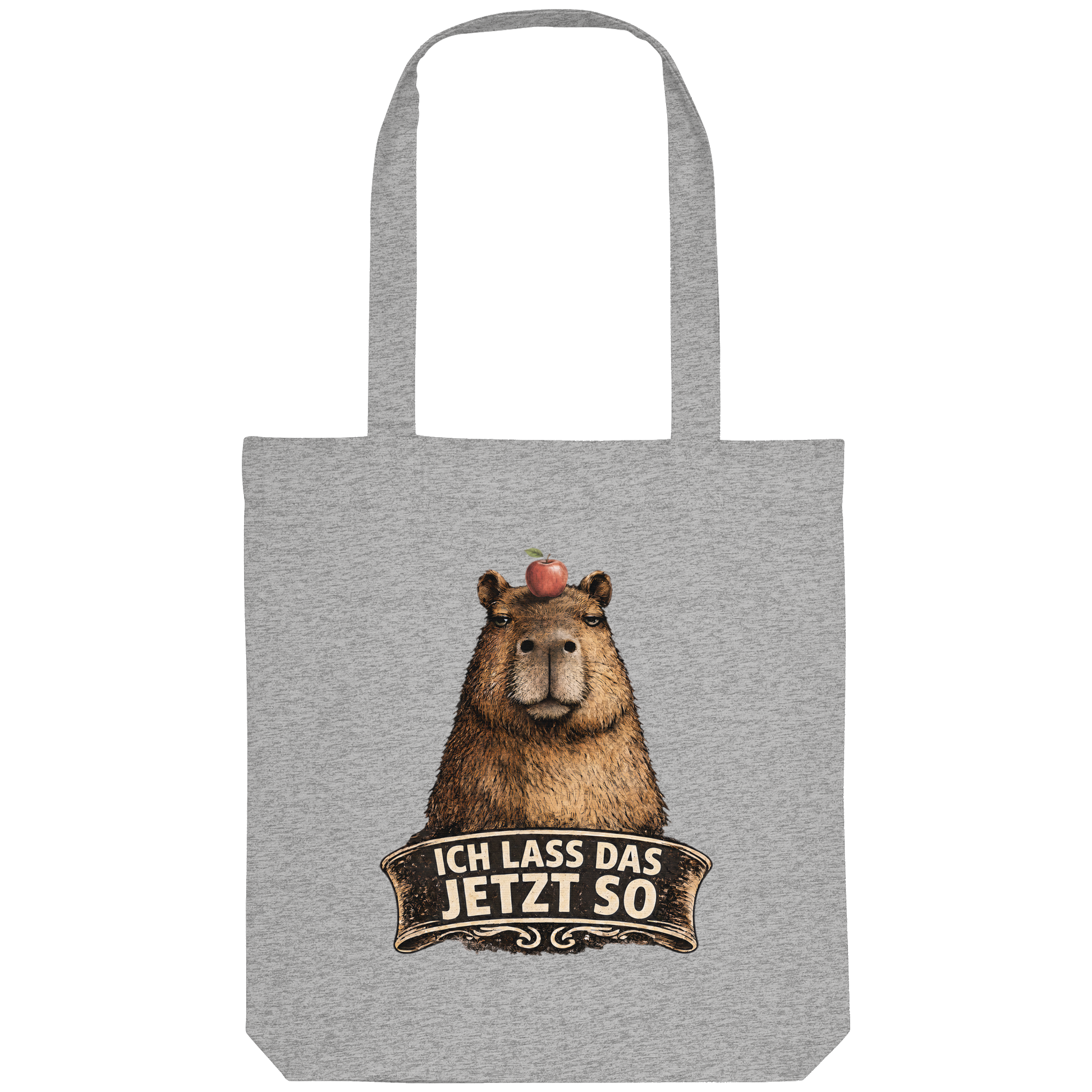 Capybara – "Ich lass das jetzt so" - Organic Tote-Bag