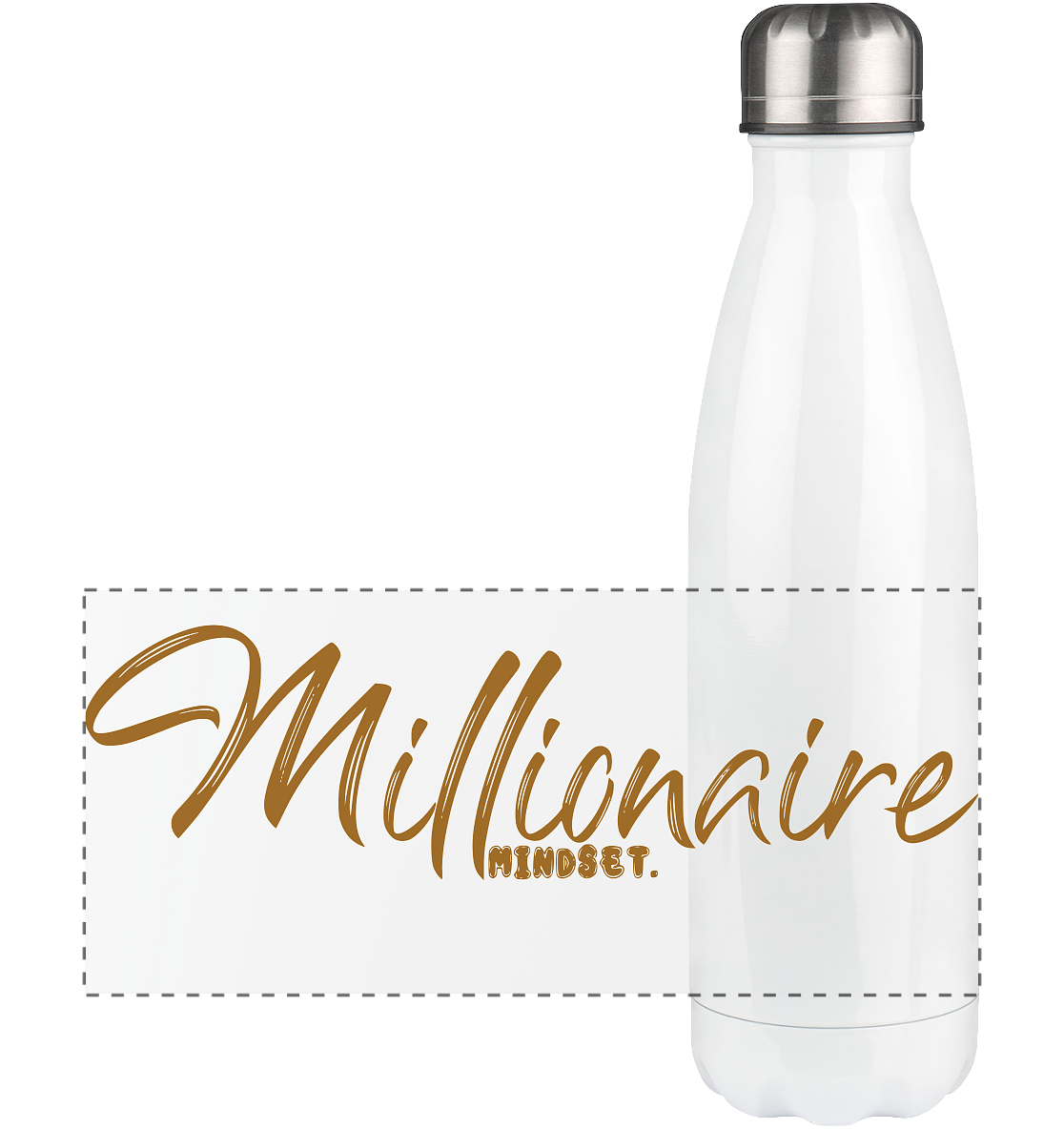 Millionaire Mindset - Panorama Thermoflasche 500ml