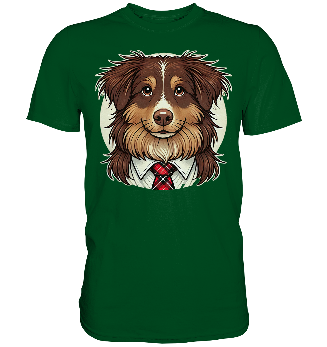 Cartoon Australian Shepherd  - Premium Shirt