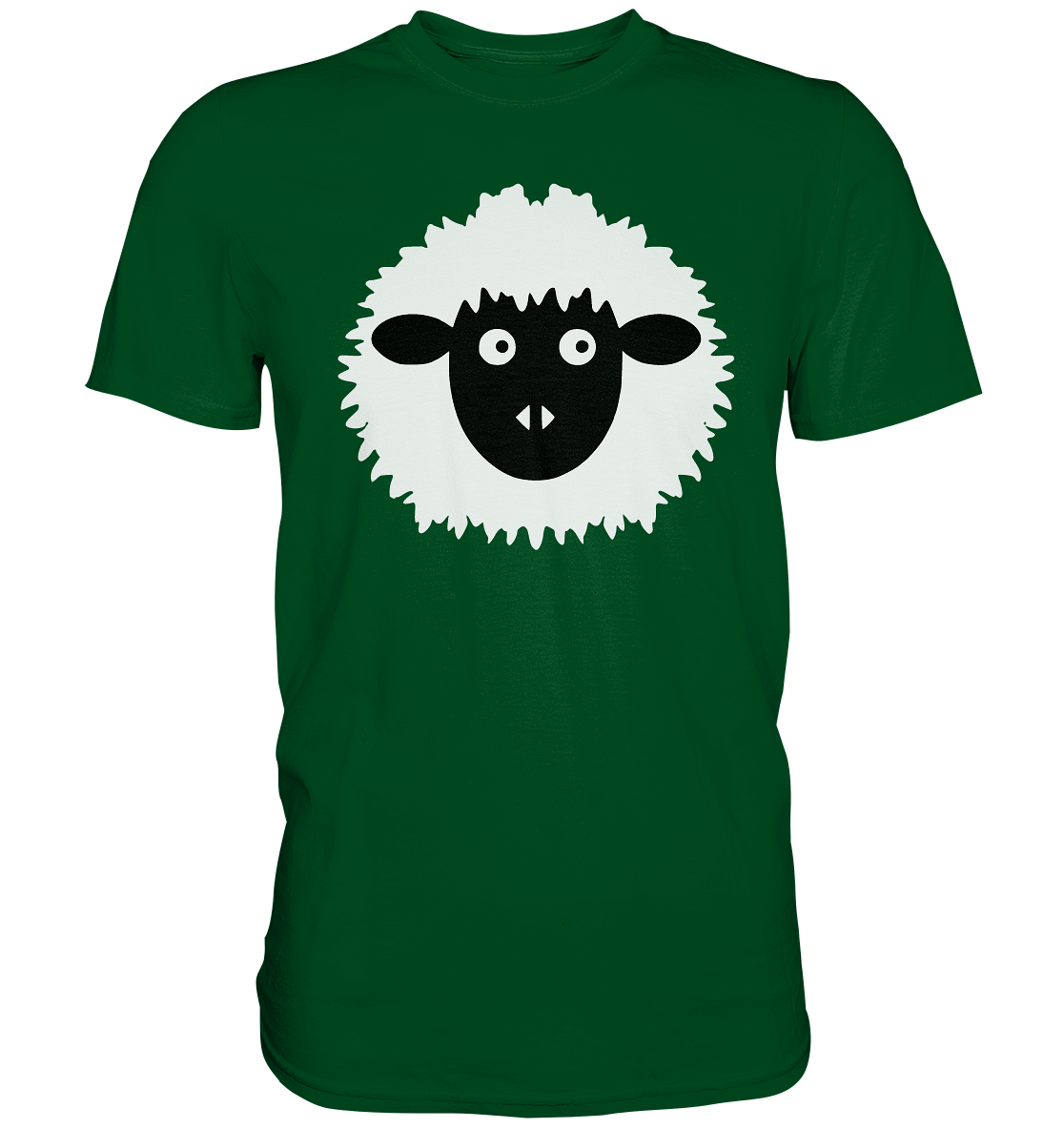 Schaf comic -personalisierbar - Premium Shirt