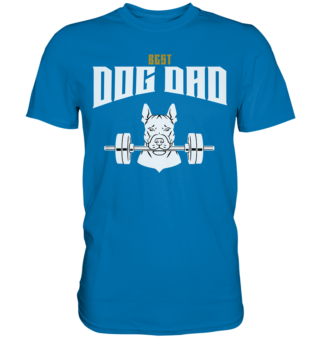 Best Dog Dad - Personalisierbar - Premium Shirt