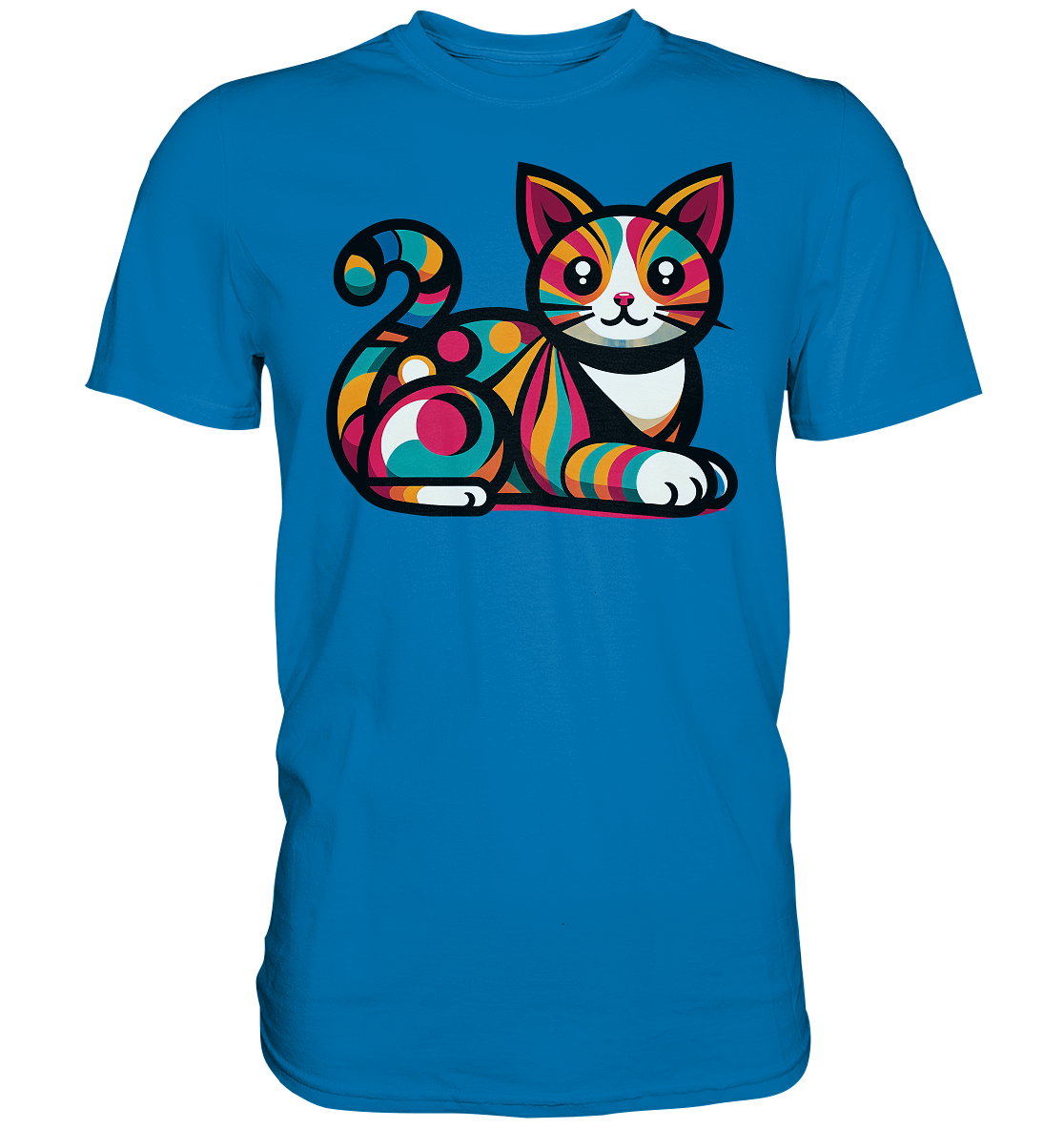 Katze Popart Design - Premium Shirt