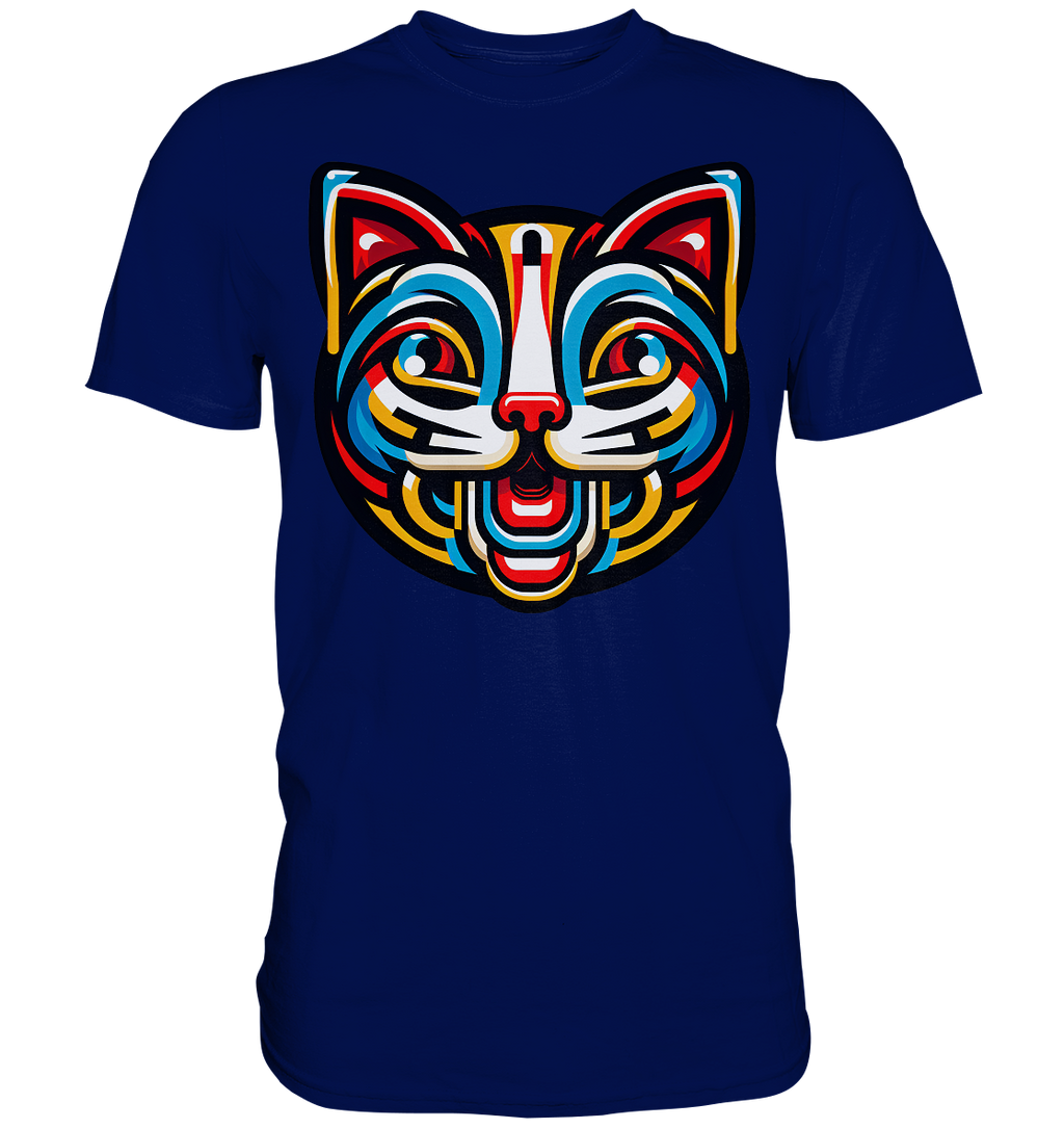 Pop Art Katze  - Premium Shirt