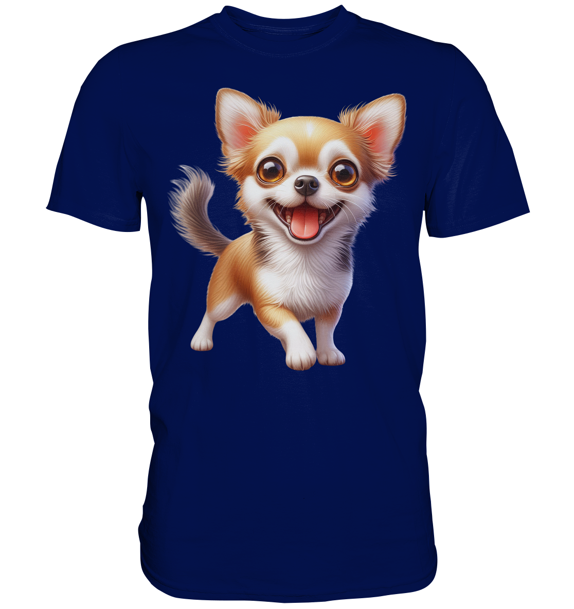 Chihuahua Cartoon - personalisierbar - Premium Shirt