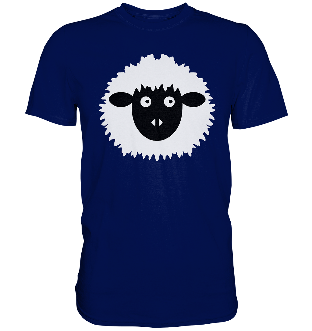 Schaf comic -personalisierbar - Premium Shirt