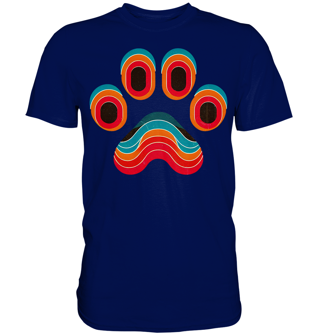 70s Style Pfote Art - Premium Shirt