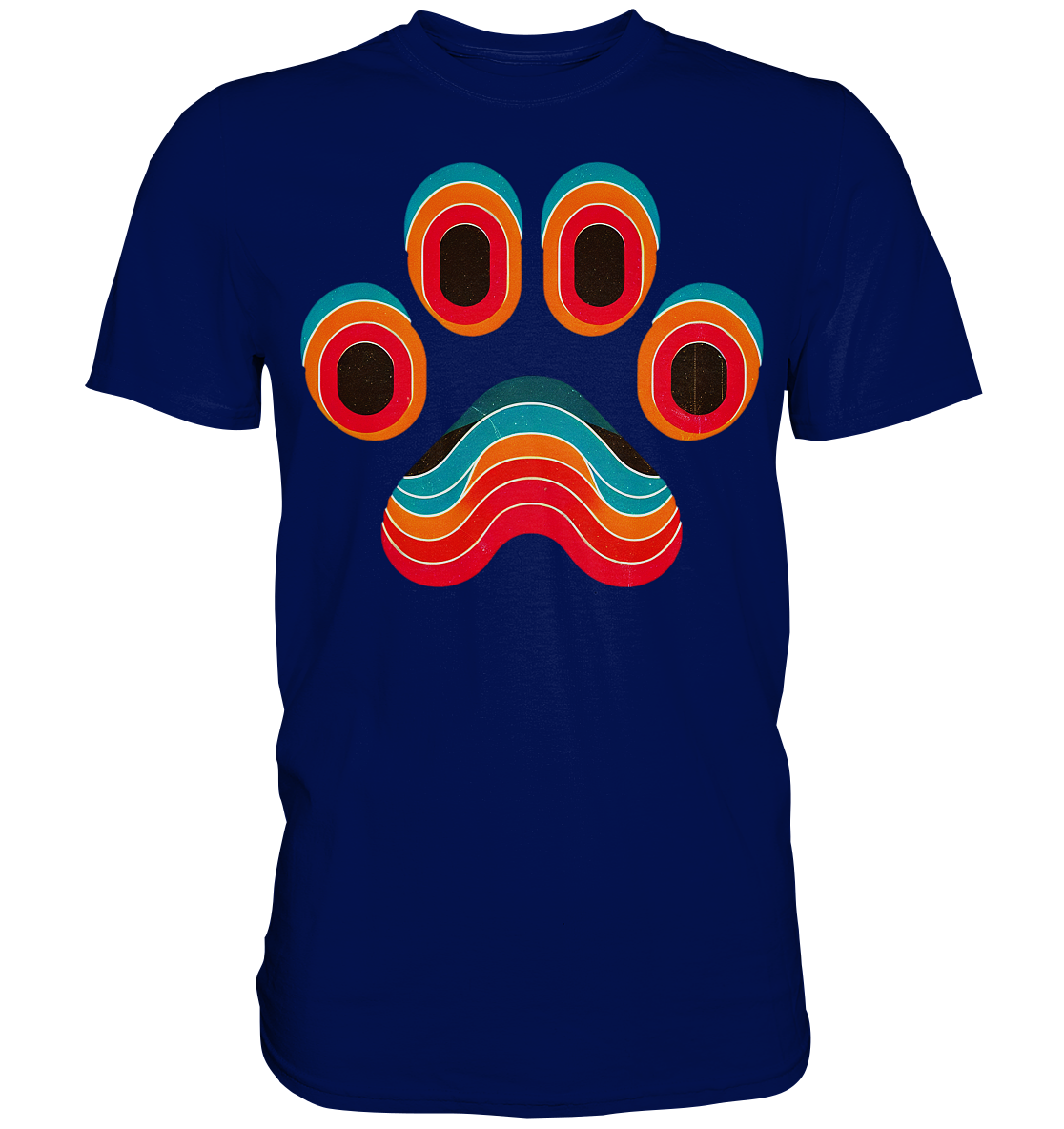 70s Style Pfote Art - Premium Shirt