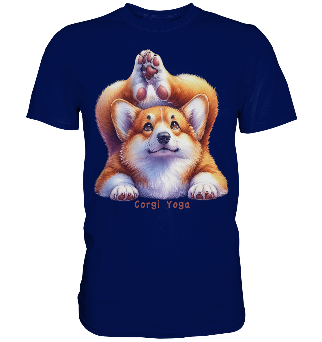 Corgi Yoga - Premium Shirt