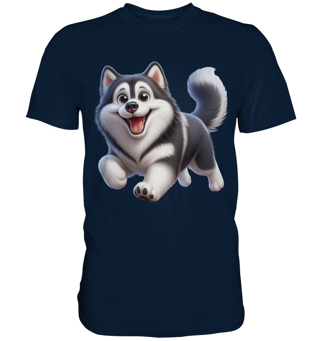 Husky Comic - personalisierbar - Premium Shirt