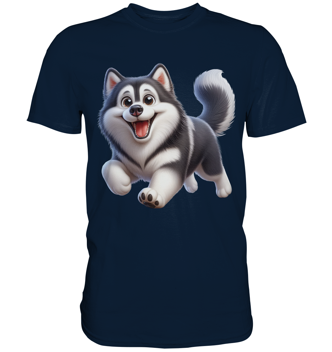 Husky Comic - personalisierbar - Premium Shirt